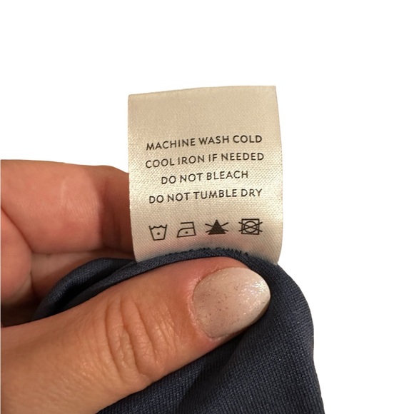 Baltic Born Women's Vivaldi Smocked Velvet Midi Dress Size XL Blue NWOT - Picture 6 of 6